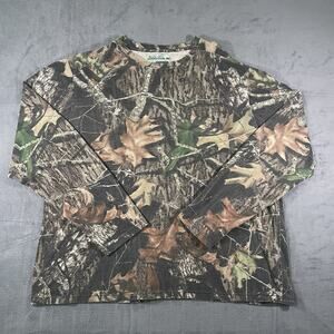 ExOfficio Men XL Insect Shield Buzz Off Long Sleeve Shirt Green Camo